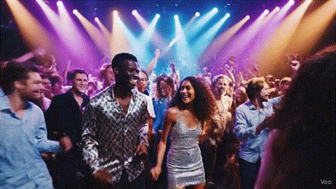 Party Bucket interface mockup